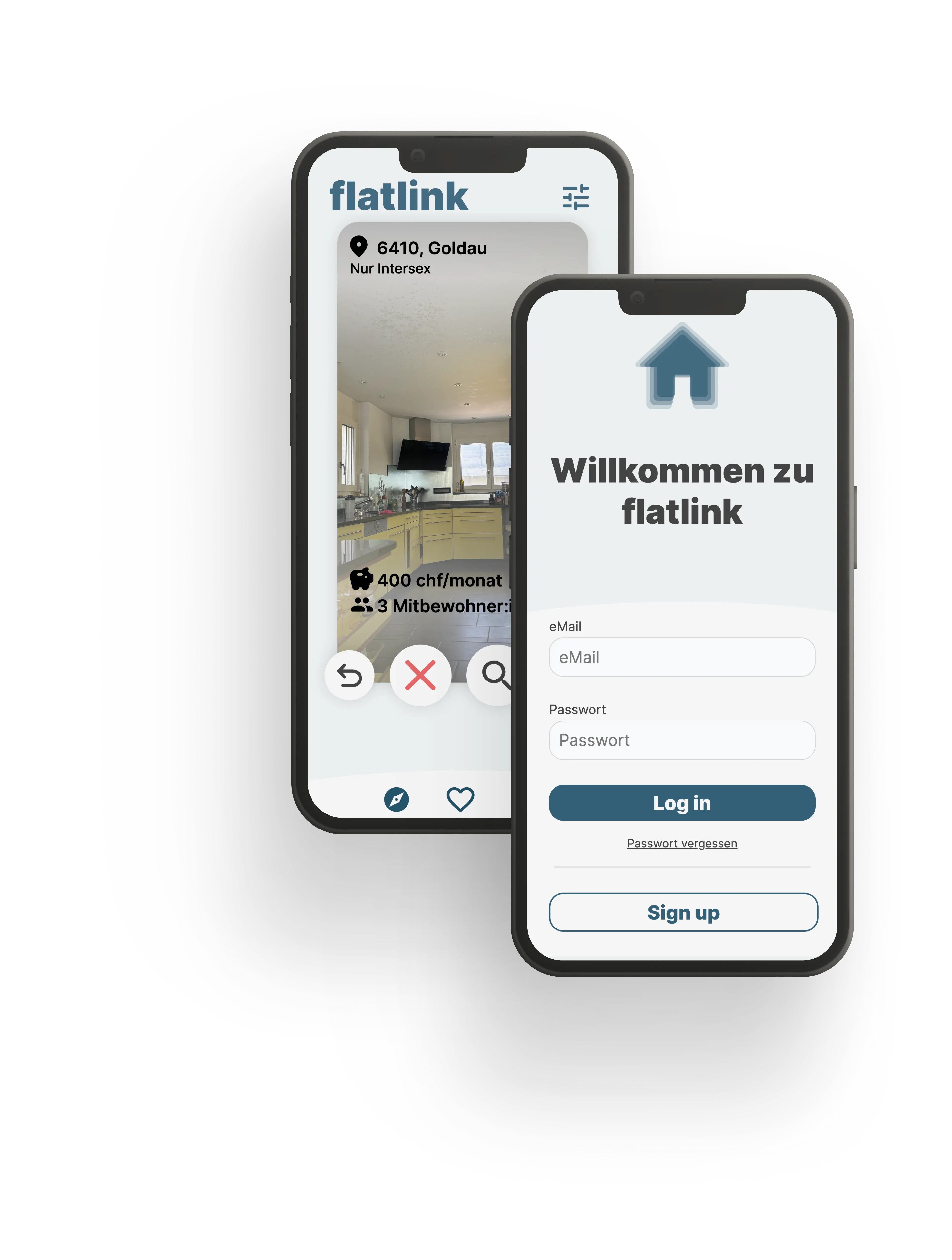 flatlink App Vorschau